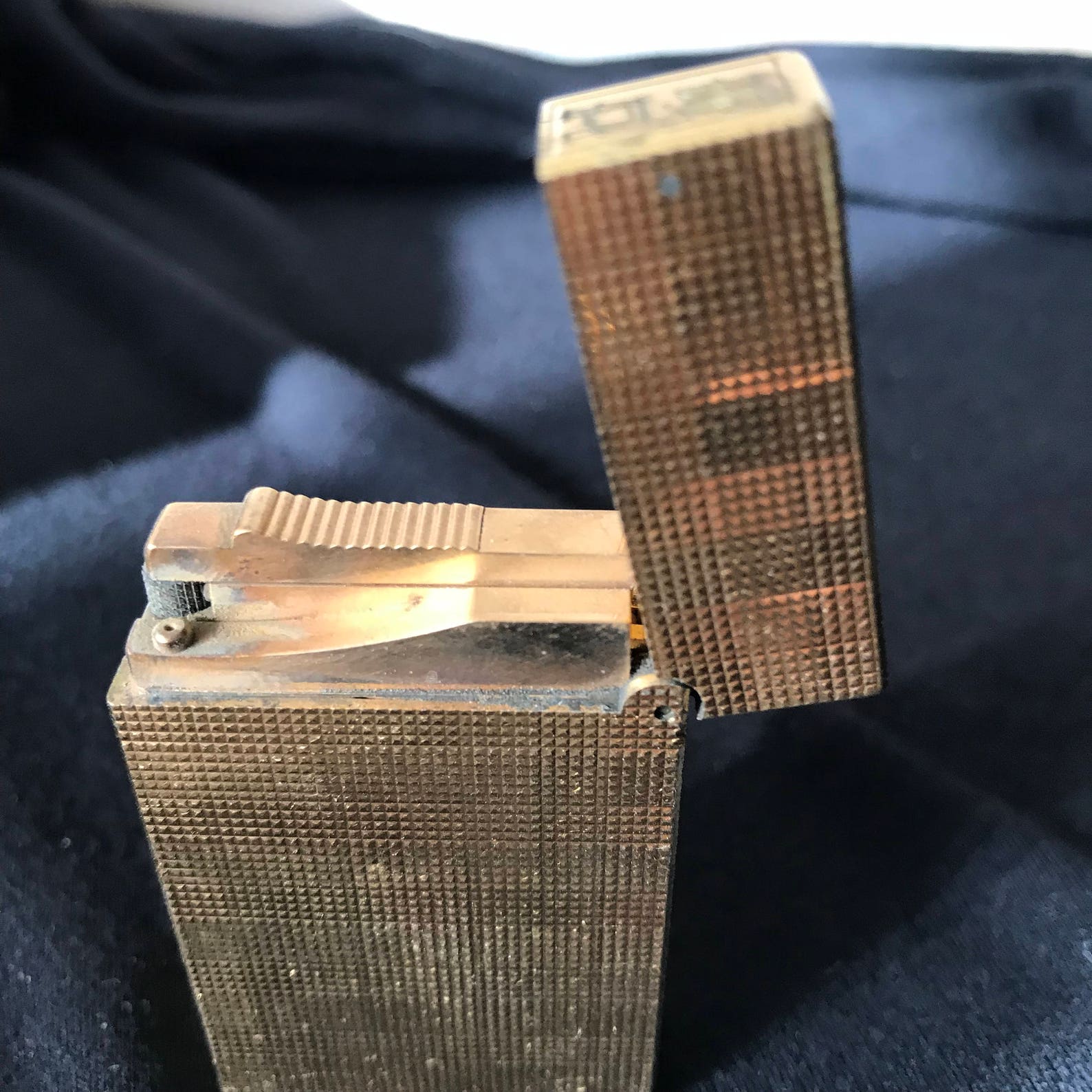 Authentieke Vintage Dupont Lighter Gold Plated 20U grote L2 Etsy