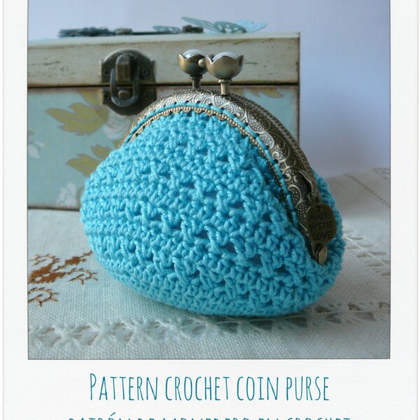 PATTERN Crochet Coin Purse {Model nº 11}