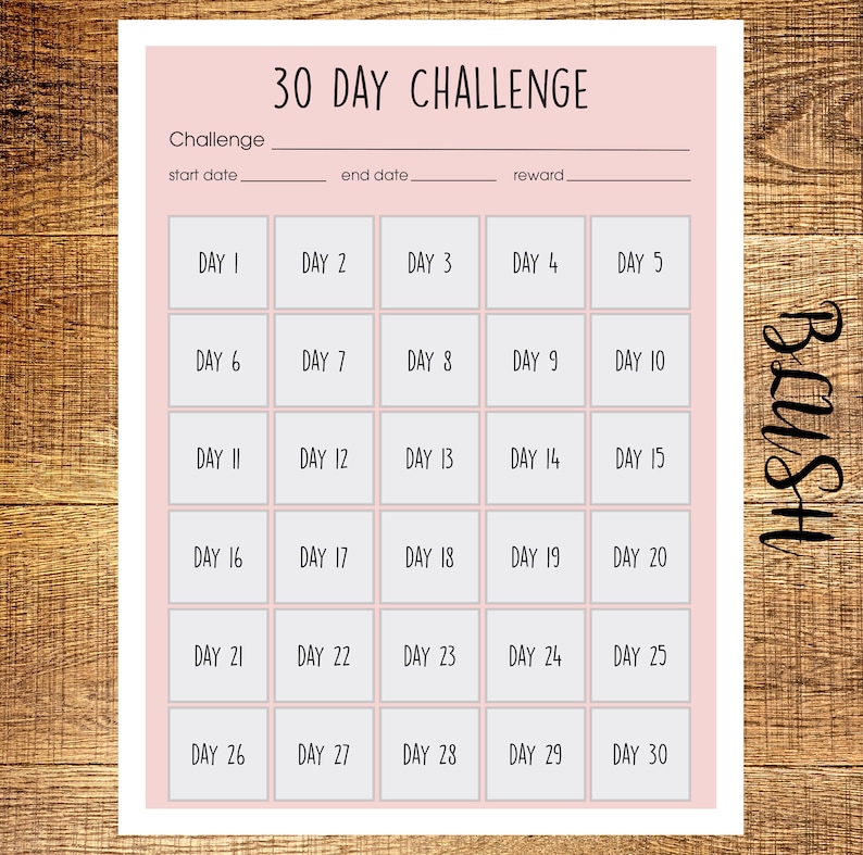 30 Day Challenge Tracker In Two Tone Blush Print At Home Etsy 30-day-challenge-tracker-in-two-tone-blush-print-at-home-etsy