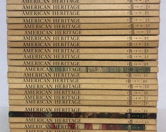 American Heritage Hardcover Books - US History 1972-1975 Lot of 24