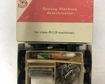 Singer Sewing Machine Attachments for Class 603 Machines
