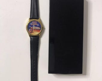 Disneyland Annual Passholder Event WATCH Sleeping Beauty Castle Tink LE 1995 Disneyland Annual Passholder Event WATCH Sleeping Beauty  main image 4