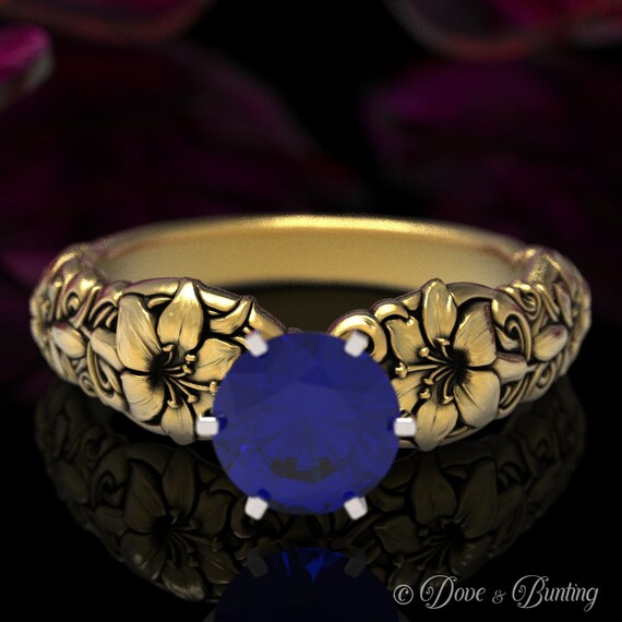 Vintage lily ring sale