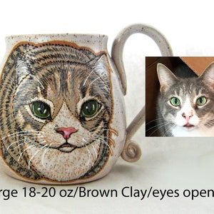 Cat Mug Customized, Cat Mom Mug, Cat Dad gift, Custom Pet Mug, Pet Dad Mug, Pet Mom Gift, Pet Gift, cat mug handmade, cat mug personalized image 10