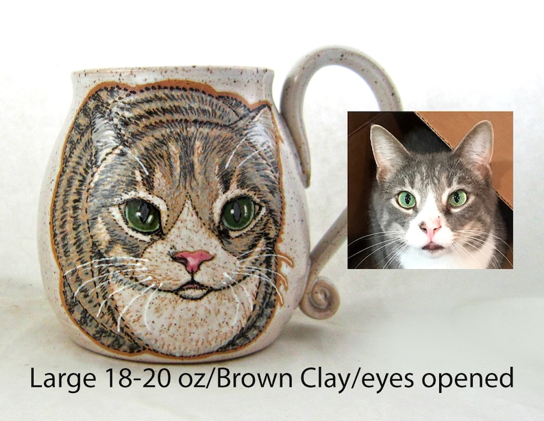 Cat Mug Customized, Cat Mom Mug, Cat Dad gift, Custom Pet Mug, Pet Dad Mug, Pet Mom Gift, Pet Gift, cat mug handmade, cat mug personalized image 10