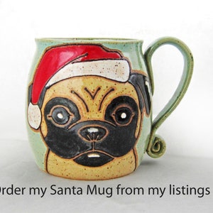 Pug Mug Custom Pet Portrait Mug Dog Pet Coffee Mug Cup Personalized Mother Mom Dad Gift Idea Mugs Dog Lover Gift For Her Hand Painted 13 oz image 10