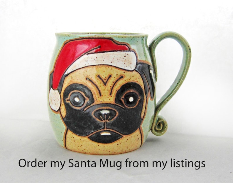 Pug Mug Custom Pet Portrait Mug Dog Pet Coffee Mug Cup Personalized Mother Mom Dad Gift Idea Mugs Dog Lover Gift For Her Hand Painted 13 oz image 10