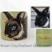 Rabbit Urn, Pet Urn, Small Pet, Custom Pet Portrait Artist, Rabbit Urn ...
