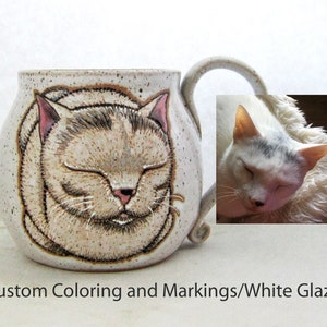 Cat Mug Customized, Cat Mom Mug, Cat Dad gift, Custom Pet Mug, Pet Dad Mug, Pet Mom Gift, Pet Gift, cat mug handmade, cat mug personalized image 6