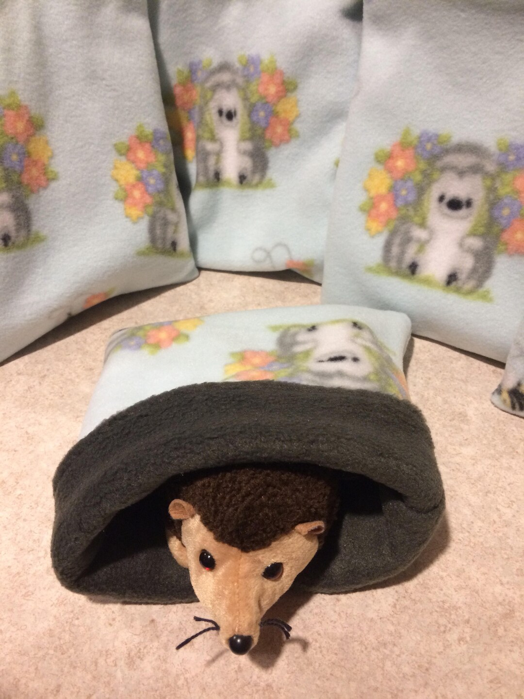 Cute Hedgehogs Snuggle Sack for Hedgehogs Rats Guinea Pigs and Small