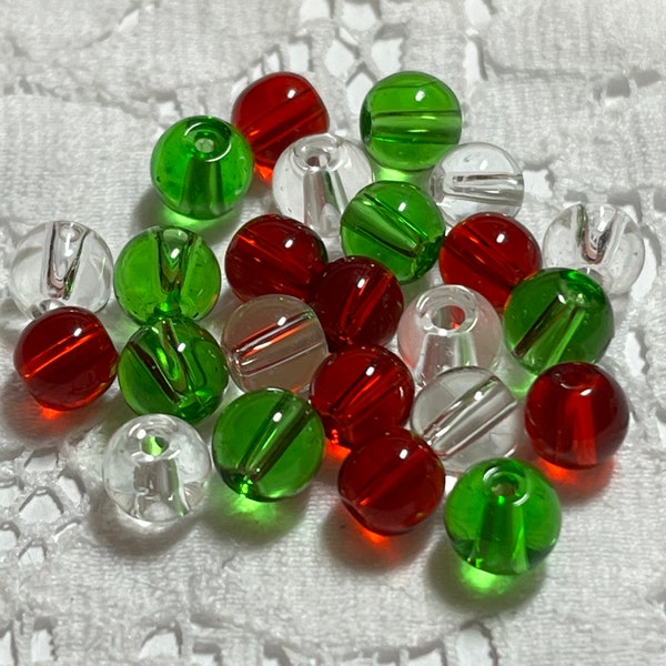 Christmas Beads - Etsy
