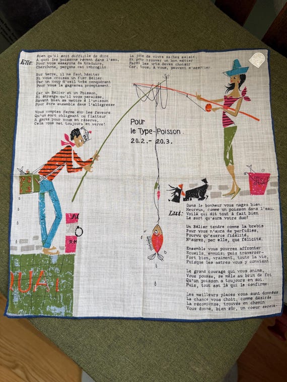 Vintage Handkerchief, Stoffel’s Swiss Hankie, Mid… - image 7