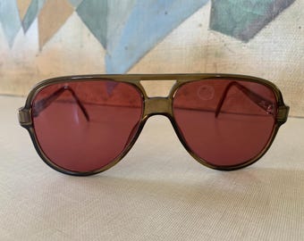 Vintage Terri Brogan Aviator Sunglasses, 1980s Eye Glasses