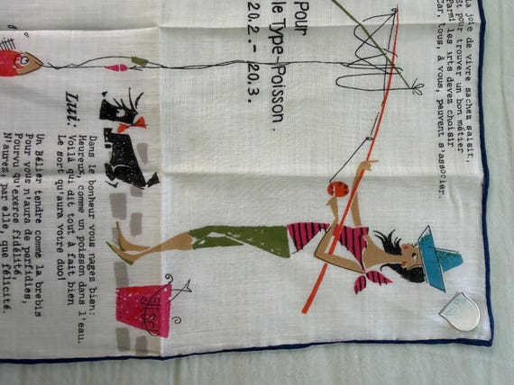 Vintage Handkerchief, Stoffel’s Swiss Hankie, Mid… - image 5