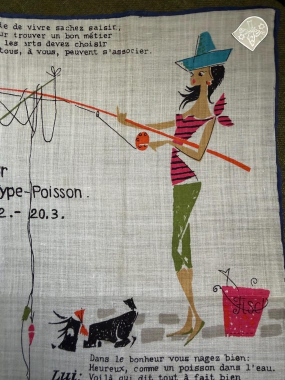 Vintage Handkerchief, Stoffel’s Swiss Hankie, Mid… - image 10