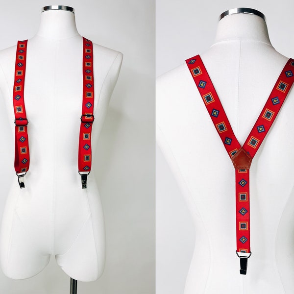 Print Suspenders Etsy
