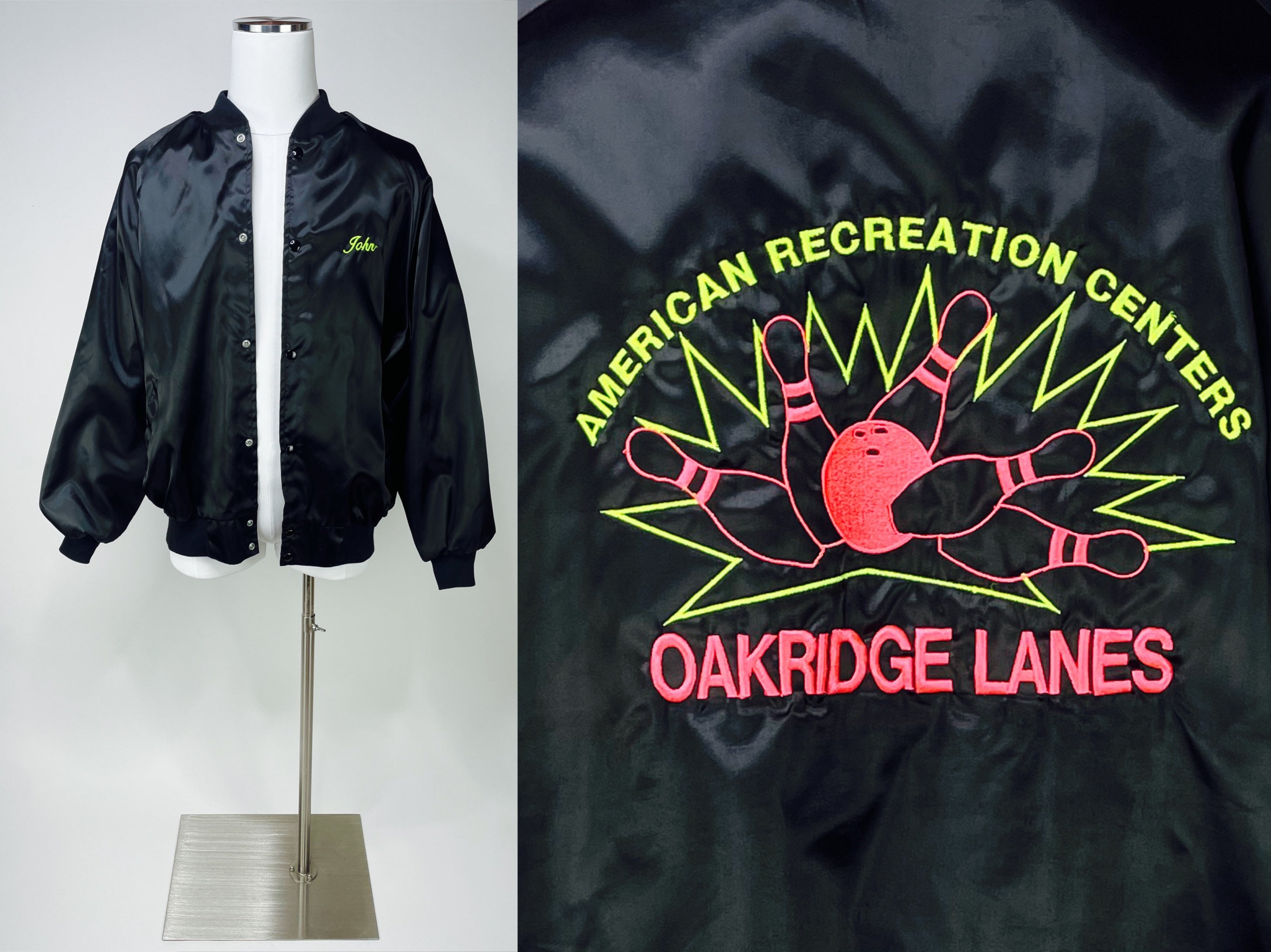 80s Neon Jacket - Etsy