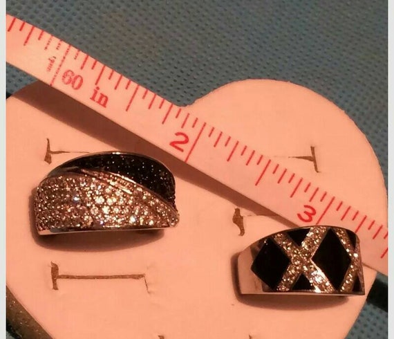 Sterling silver statement ring lot - image 2