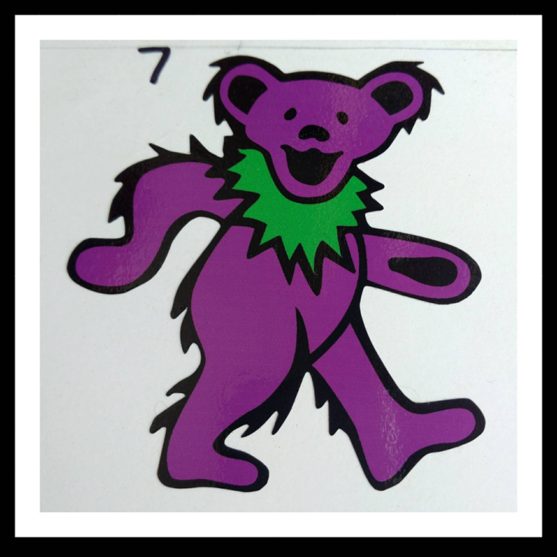 Dancing Bear sticker. 3.5 full color vinyl outdoor Etsy