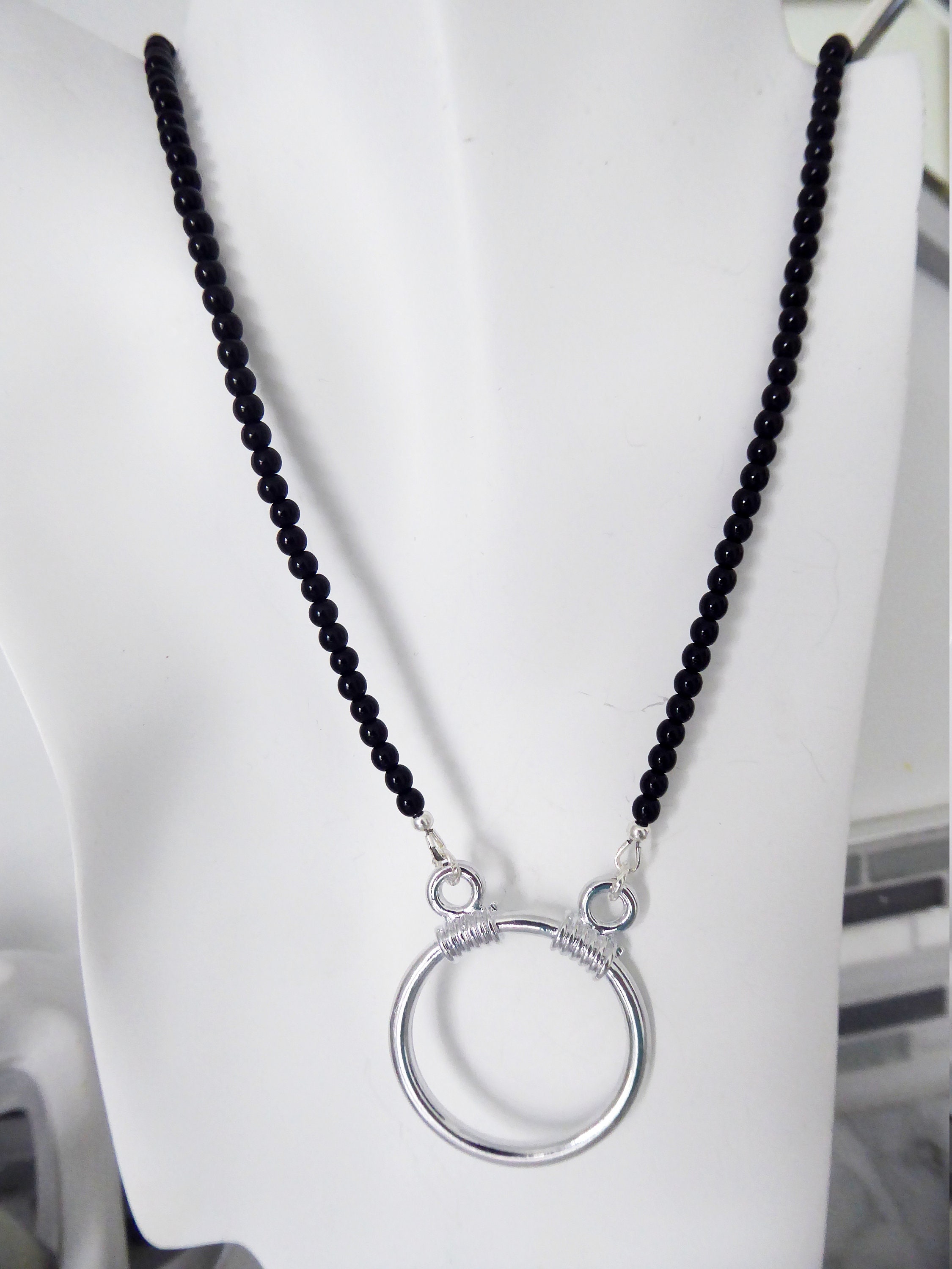 Eyeglasses Loop Necklace Eyeglass Necklace w Loop Glasses Etsy