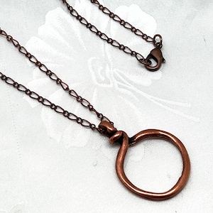 Copper Eyeglass Holder Necklace: Glasses Chain Lanyard