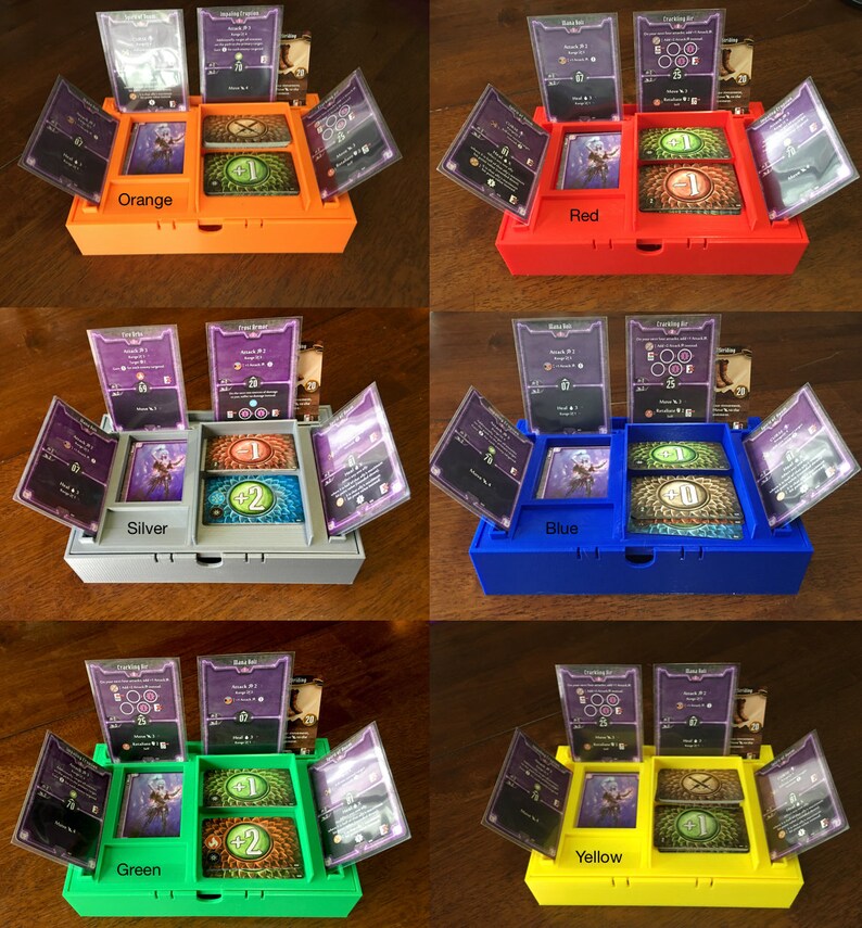 Gloomhaven organizer 3d printer - japanesehohpa
