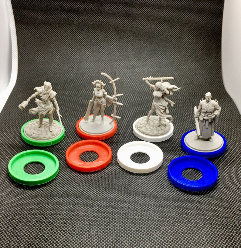 4 Pack 3D Printed Kingdom Death: Monster KDM Gear Grid With | Etsy