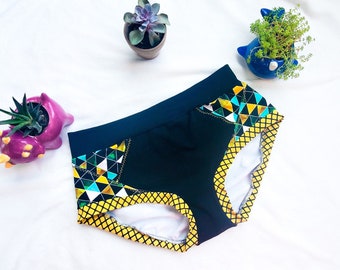 The Colorblocked ADD-ON - Mentionables {Underwear} - PDF Sewing Pattern