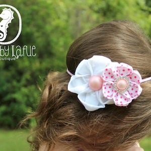 Jane&#39;s Backyard Jungle Flower - PDF Sewing Pattern - Kanzashi tutorial