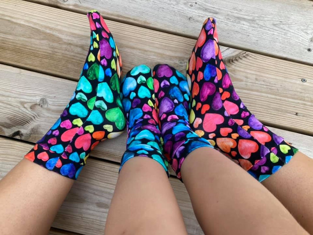 Just Sew It Socks Whole Family PDF Sock Pattern