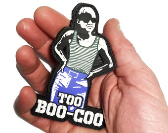 Too BOO-COO - PVC Morale Patch -  Full Metal Jacket (hook/loop)