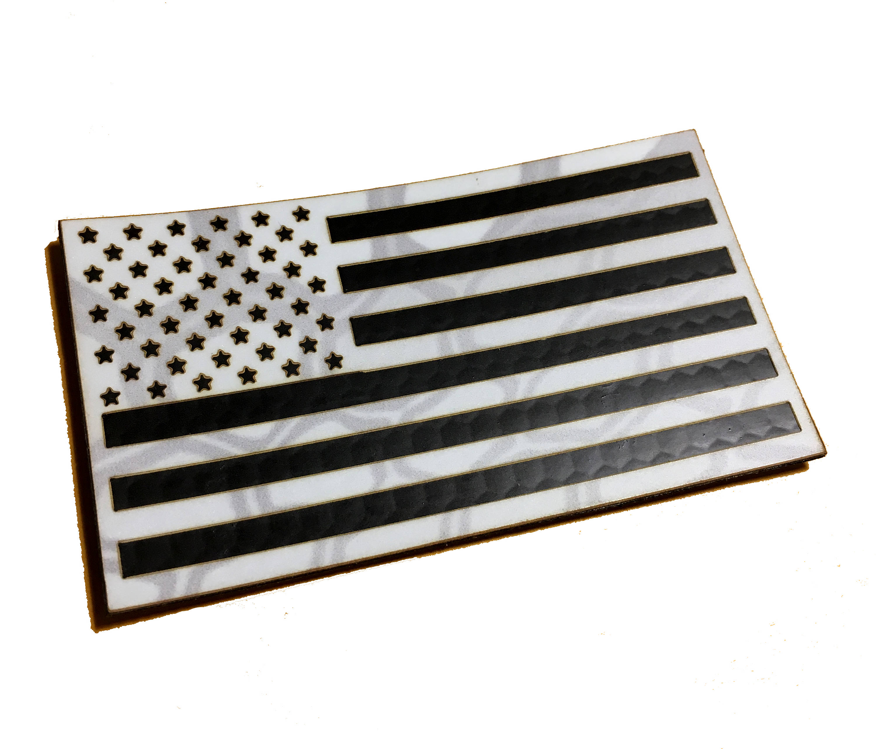IR.Tools Field Infrared IR Reverse American US Flag Patch Tan/Black