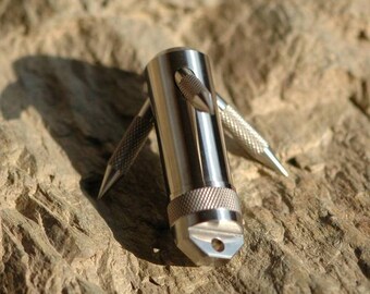 Titanium Grappling titanium Grappling Hook EDC Tactical and capsule