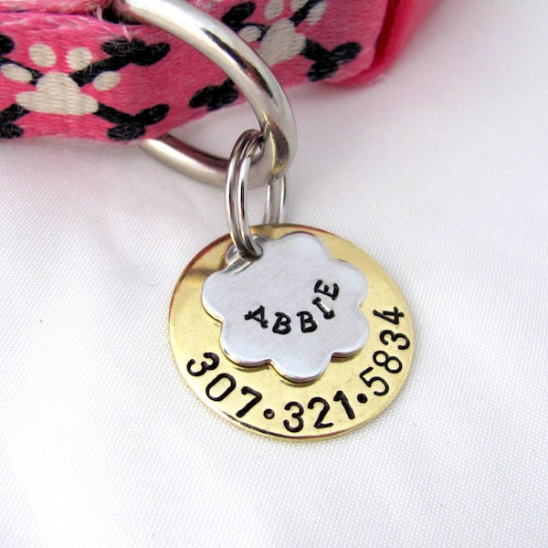 Personalized Pet ID Tag, Dog Tag, Cat Tag