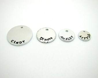 Personalized Discs, you choose size and finish