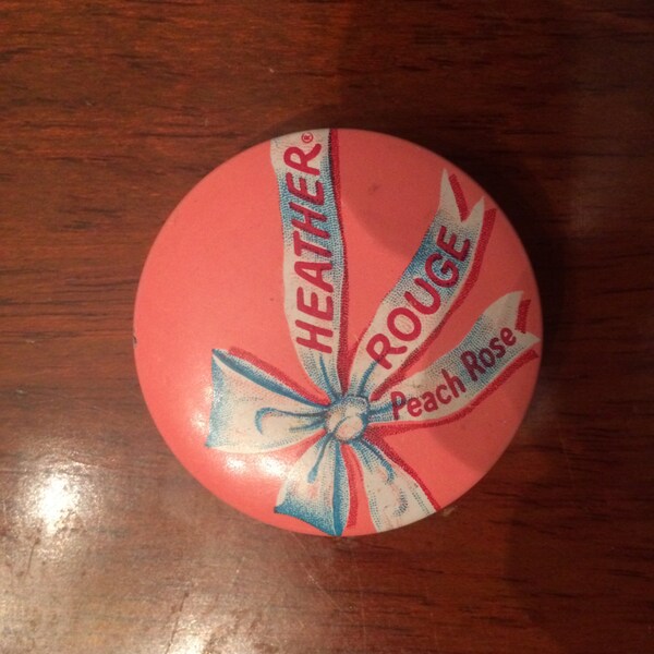 Vintage - Heather Rouge Tin - 1960's