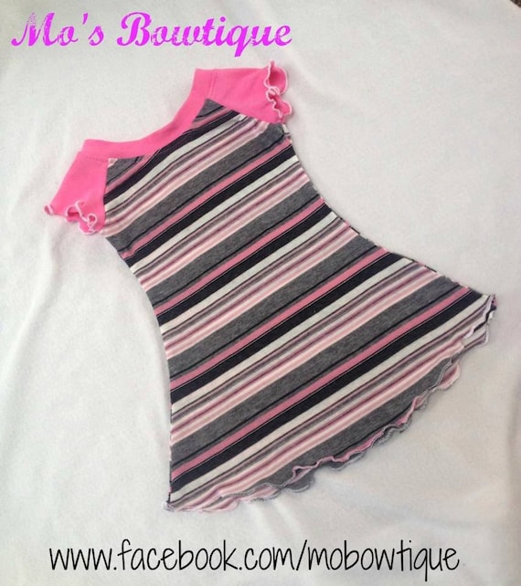 Mo's Lounge Gown Pattern For Knit Material 6mos -10yrs Long and Short Sleeve