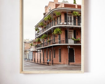 New Orleans French Quarter Wall Art, New Orleans Balcony Print, French Quarter New Orleans Photography, Nola Wall Art, New Orleans art