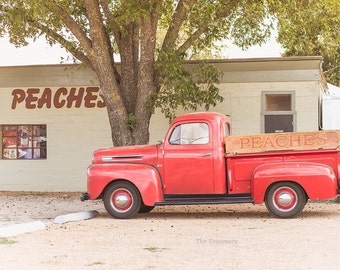 Texas photography, texas hill country, Fredricksburg Texas print, vintage truck print