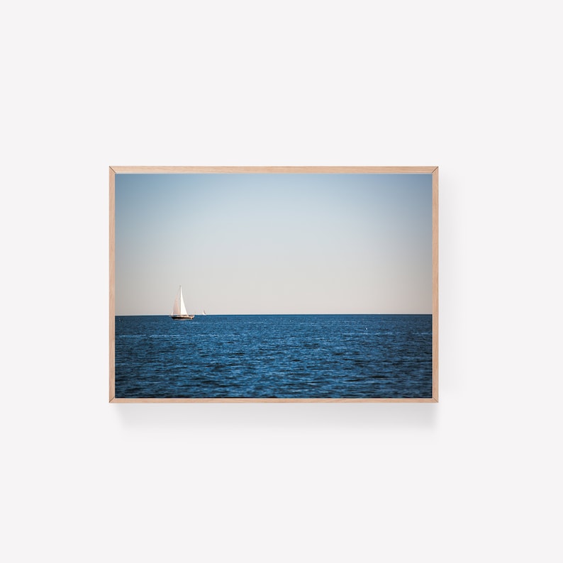 Coastal Decor Sailboat Art Coastal Maine Wall Art Etsy