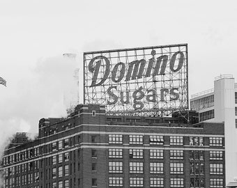 Domino Sugars Baltimore Maryland Print, Black and white Baltimore Photography