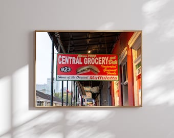 Central Grocery Decatur Street New Orleans Print