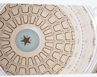 Texas photography, Austin Texas, Texas art, architecture, texas state capitol, canvas gallery wrap