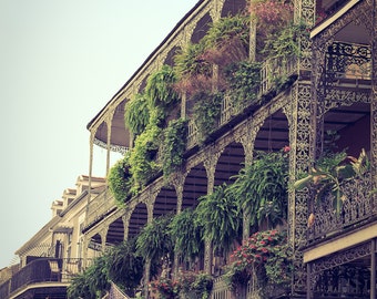 French Quarter Art | New Orleans Photography | Royal Street New Orleans | French Quarter Architecture | Large Wall Art