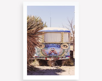 Marfa Texas Wall Art, El Cosmico Marfa Print, West Texas Photography, Vintage Travel Trailer Wall Art, West Texas Wall Art,