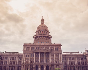 Texas Capitol Building Print