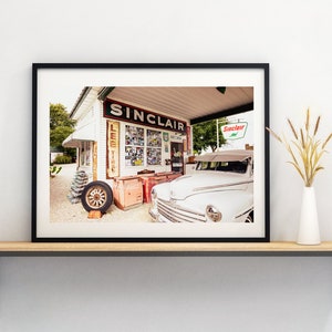 Route 66 Photography Print, Missouri Route 66 Photo, Vintage Road Sign Wall Art, Classic Car Print, Americana Wall Art, Carthage Missouri