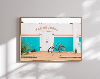 Marfa Texas Photography Print, West Texas Wall Art, Colorful Southwestern Wall Art