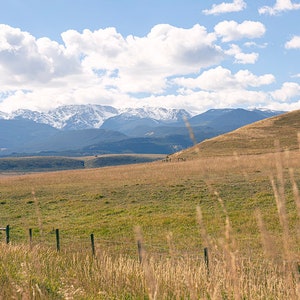 Montana mountain photography, Montana wall Art, Beartooth Mountains Print, Ranch Wall Art, large montana landscape print, montana print