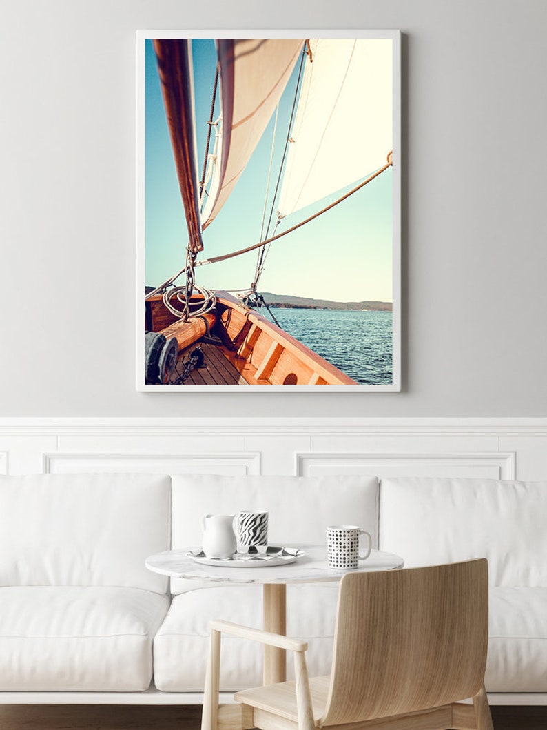 Sailboat Art Sailing Photography Nautical Wall Art Large Etsy